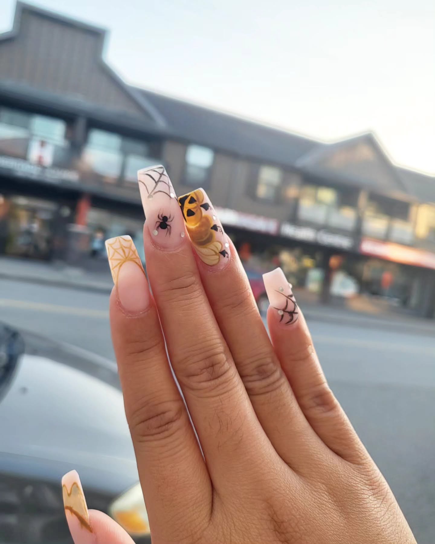 Rose petal nail set